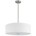thumbnail image 1 of Dainolite 571-204P-SC-WH White Pendant, 1 of 3
