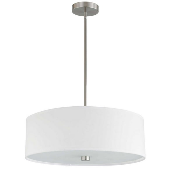 Dainolite 571-204P-SC-WH White Pendant