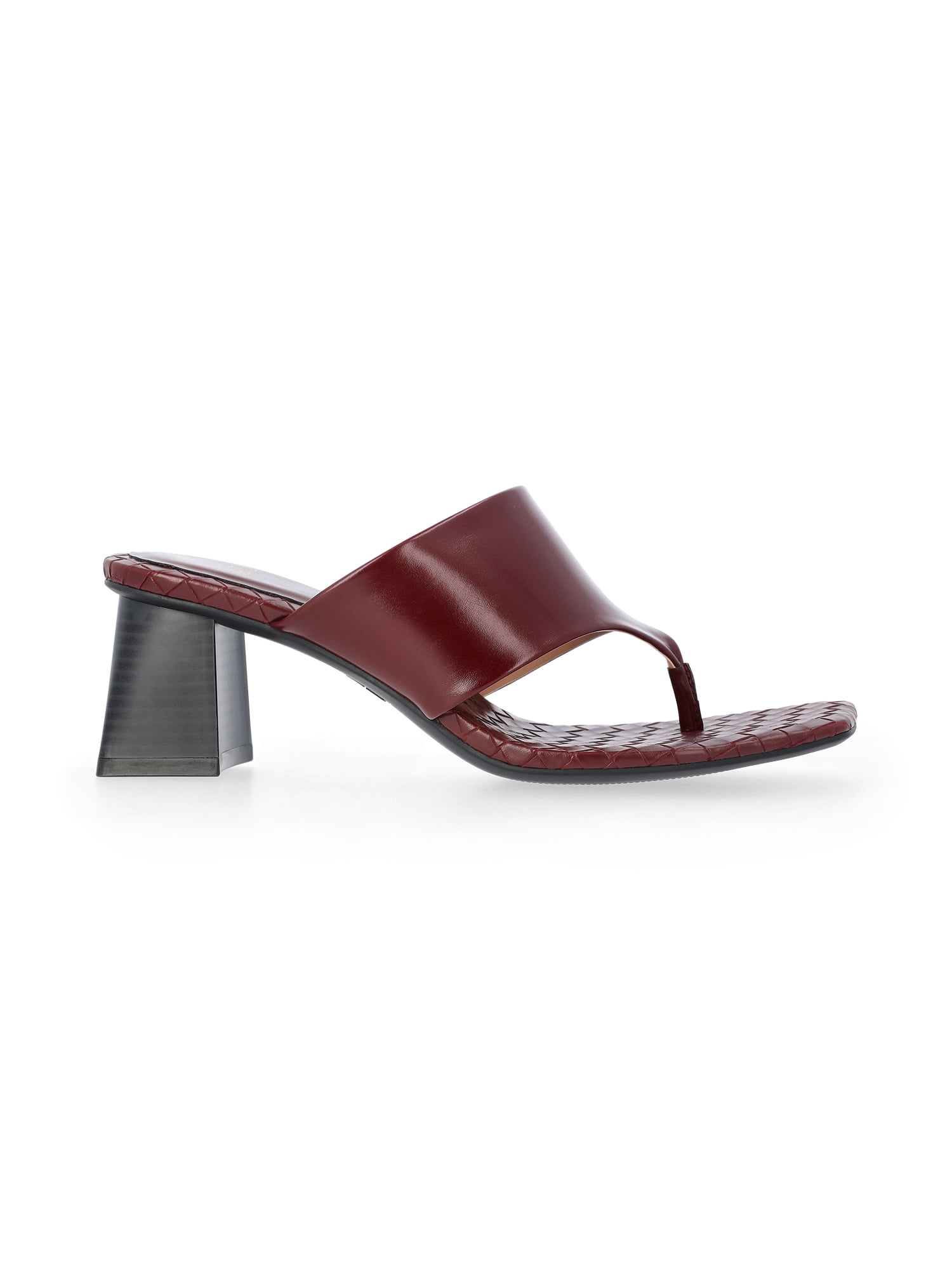 Time and Tru Women's Heeled Thong Sandals