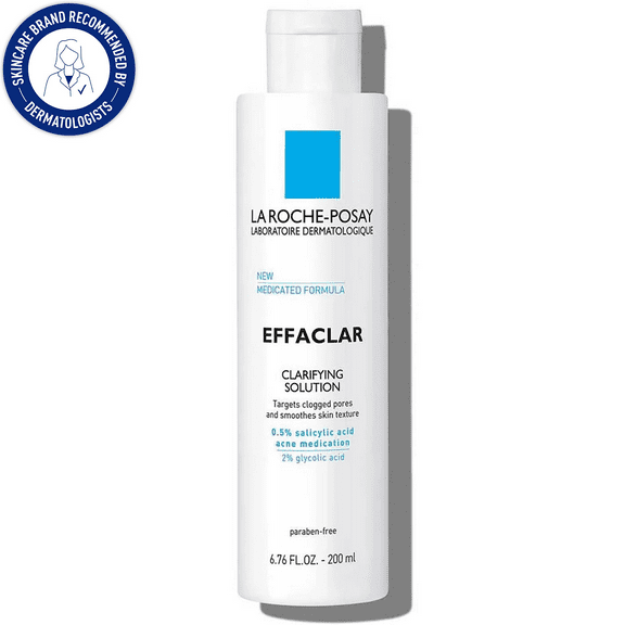 La Roche-Posay Effaclar Clarifying Solution Acne Toner, 6.76 fl oz