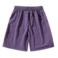 thumbnail image 3 of pstuiky Pantalones cortos para hombre, Pantalones cortos de verano para hombre, informales y cómodos, con bolsillo y cintura elástica y cordón ajustable. Pantalones cortos para correr para hombre, 3 of 3