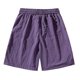 thumbnail image 3 of pstuiky Pantalones cortos para hombre, Pantalones cortos de verano para hombre, informales y cómodos, con bolsillo y cintura elástica y cordón ajustable. Pantalones cortos para correr para hombre, 3 of 3