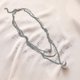 thumbnail image 4 of Collar para mujer Joyas Estéticas Triángulo metal Ropa Accesorios Colgante Cadenas Regalo cadena en el cuello gargantilla entera---Código de producto 43404, 4 of 5