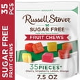 thumbnail image 3 of RUSSELL STOVER Sugar Free Fruit Chews Candy, 7.5 oz. bag, 3 of 9