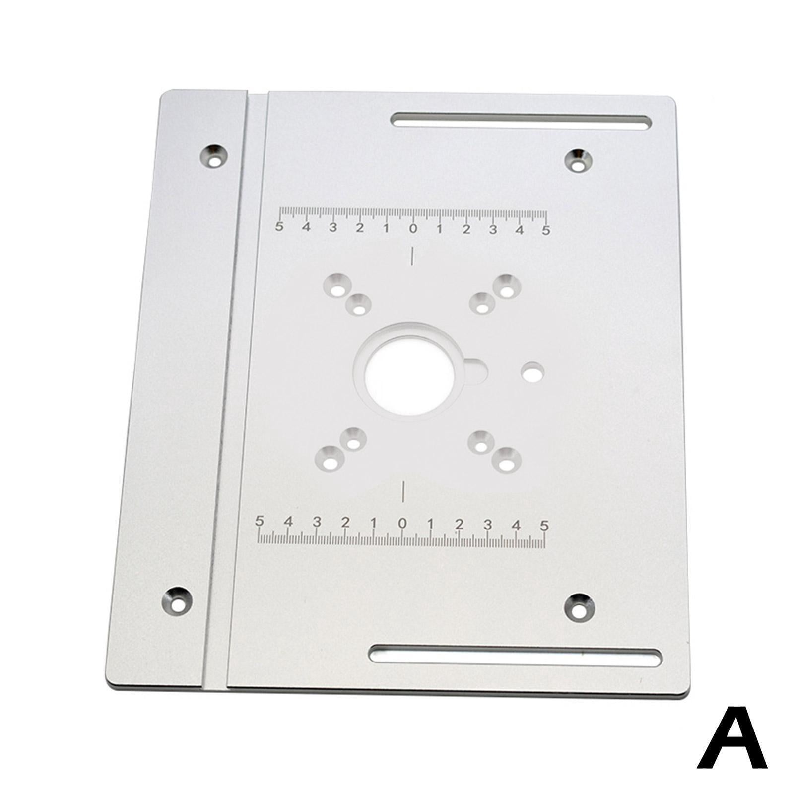 Aluminium Router Table Insert Plate Electric Wood Milling Flip Board