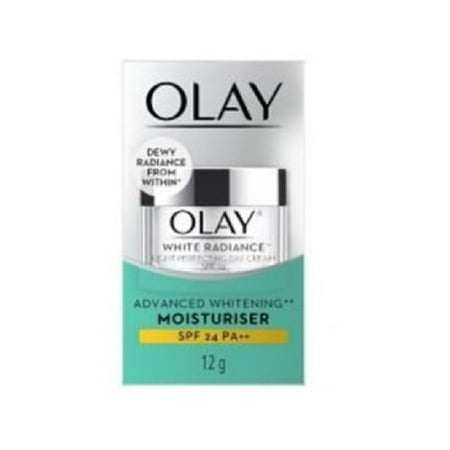 Olay White Radiance Light Perfecting Day Cream, Advanced Whitening Moisturizer, 12g (0.5