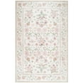 thumbnail image 3 of Jamfeel Vintage Floral Print Rugs Distressed Washable Low Pile Non-Slip Carpet for Living Room, Bedroom, Indoor Home Decor 6'x9' Beige, 3 of 6