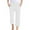 White, variant on Bloomae Textured Capri Pants for Women 2025 Casual Summer Cotton Linen Capris Drawstring Elastic High Waist Pants Wide Leg Cropped Trouser with Pockets Navy L