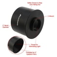 thumbnail image 2 of Adaptador Astromania C con montura para 2 cámaras de vídeo, telescopio cilíndrico, 2 of 6