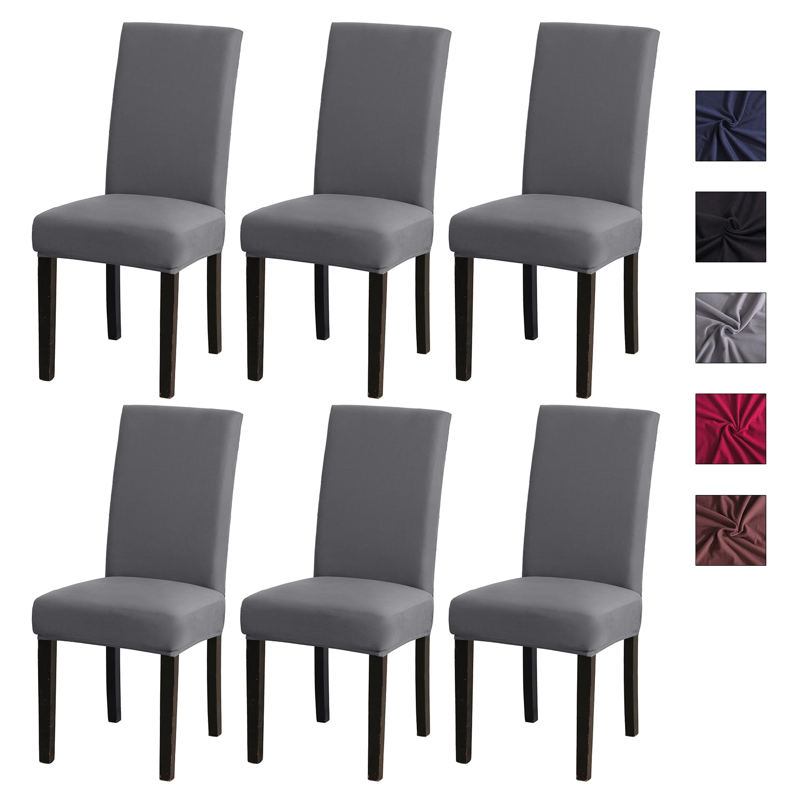 Chair Covers for Dining Room, Stretch Dining Chair Covers Removable