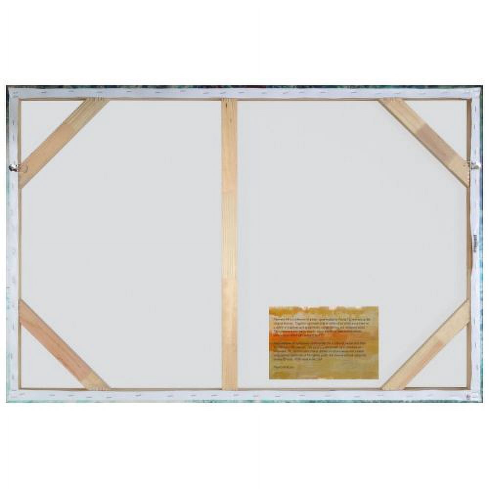 "Green Sensation II" Painting Print on Wrapped Canvas