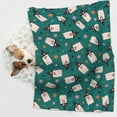 thumbnail image 6 of Naloa Halloween Ghosts Dog Blanket, 3 Sizes Cat Blanket for Indoor Cats Large Medium Small Dog Gifts-Small, 6 of 8