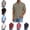 Khaki, variant on Mens Short Sleeve Mandarin Collar Button Down Shirt Casual Shirts for Men Regular Fit Cargo Tops with Pockets