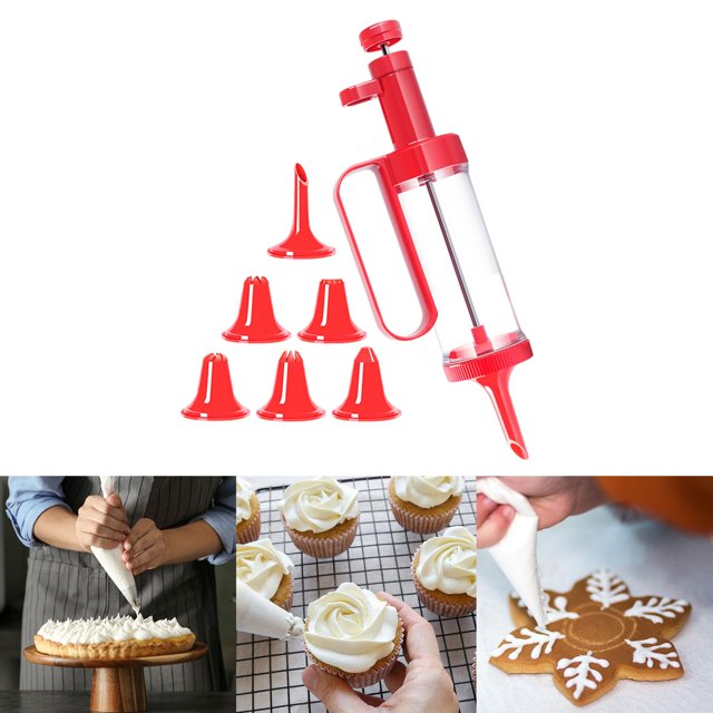 Presse à Biscuits Churro pour Biscuit DIY, Fabricant de Biscuits, Fabrication de Biscuit Churro Rouge