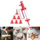 thumbnail image 1 of Prensa de y 6 consejos para decoración de pasteles, máquina para hacer DIY, máquina para hacer churros para , hacer churros, Rojo, 1 of 8