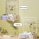 thumbnail image 5 of Jewelry rack organizer, trinket display rack, desktop shelf hangable shelf iron shelf, stylish 2-tier metal frame, foldable compact design, for bedroom home decor, high capacity storage,, 5 of 8