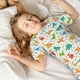thumbnail image 5 of Balery Dinosaur Conjunto de Pijama Infantil de Manga Corta con Estampado – Ropa de Dormir de Algodón Suave-Large, 5 of 6