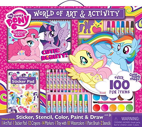 my little pony activity set