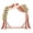 Heptagon, variant on Wooden Wedding Arch Arbor - Solid Wood Backdrop Stand for Ceremony Decor - Round, Heptagon & Square Shapes - Garden Event Decoration