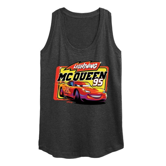 Disney Cars - Original Lightning McQueen #95 - Women's Racerback Tank Top