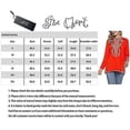 thumbnail image 5 of Hauts Brodés Mexicains Boho pour Femmes Manches Longues Tuniques Décontractées Paysannes Blouse d'Automne Chemises pour Femmes, 5 of 5