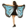 thumbnail image 2 of Soft Butterfly Adult Wings - Blue, 2 of 6