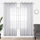 thumbnail image 1 of Juego de cortinas KOUFALL Silver Sheer de 2 paneles, 132 x 213 cm, 1 of 8