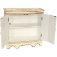 thumbnail image 2 of Oriental Furniture Ivory Lacquer Slant Sideboard - Royal Ladies, 2 of 7