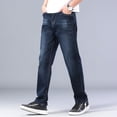 thumbnail image 3 of REDHOTYPE Jean pour Homme Coupe Décontractée Jean à Jambe Droite, 3 of 4