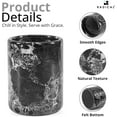thumbnail image 5 of Radicaln Black 6.5 inches Marble Wine Chiller - Premium Stone Beverage Cooler, Sleek Countertop Bottle Holder for Bar, Luxury Wine Chilling & Gift Idea, 5 of 6