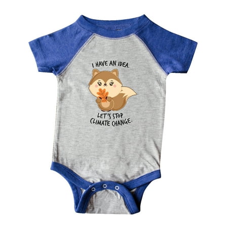 

Inktastic I Have an Idea Let s Stop Climate Change with Cute Squirrel Gift Baby Boy or Baby Girl Bodysuit