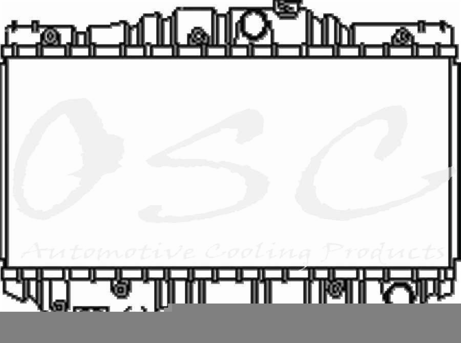 OSC Automotive 932 Radiator, Factory Finish Plastic Tank