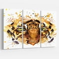 thumbnail image 3 of Design Art Eyes with Fire Canvas Print, 3 of 3