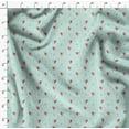 thumbnail image 4 of Soimoi Green Heavy Satin Fabric Triangle & Arrow Heart Print Fabric by Yard 54 Inch Wide, 4 of 5