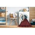 thumbnail image 2 of Ahgly Company Machine Washable Indoor Rectangle Industrial Modern Bakers Brown Area Rugs, 2' x 5', 2 of 7