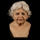thumbnail image 3 of Divertida máscara de látex para hombre viejo, cubierta de cabeza de , Horror para Cosplay de Halloween mujer de pelo blanco Zulema Cubierta de cabeza de anciano, 3 of 8