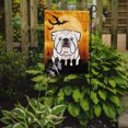 thumbnail image 2 of Caroline's Treasures BB1778GF Halloween White English Bulldog  Flag Garden Size , Small, multicolor, 2 of 3