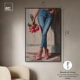 thumbnail image 5 of Waiting for You Canvas Fashion Prints by Art Remedy, Black Frame, 36" x 54", 5 of 7