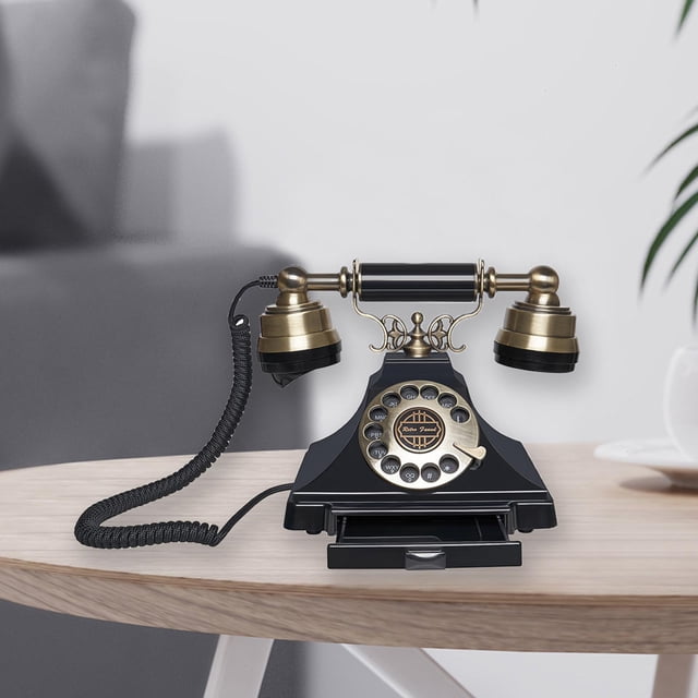 Teléfono con libro de visitas perfecl grabadora de estilo Retro para fiestas y ocasiones