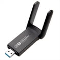 thumbnail image 2 of Adaptador WiFi USB de 1300Mbps Dongle Inalámbrico USB 3.0 Tarjeta de Red Inalámbrica 2 en 1 de Banda Dual 2.4G y 5G para Computadora de Escritorio, 2 of 5