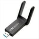 thumbnail image 2 of Adaptador WiFi USB de 1300Mbps Dongle Inalámbrico USB 3.0 Tarjeta de Red Inalámbrica 2 en 1 de Banda Dual 2.4G y 5G para Computadora de Escritorio, 2 of 10