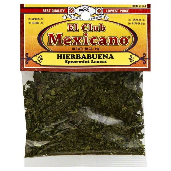 El Club Mexicano Spearmint Leaves, 0.50 oz