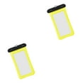 thumbnail image 1 of Youkk Waterproof Phone Case Universal Safe Underwater Cover Leakproof Water Sport Cellphone Dry Bag Protection Accessory Yellow 2Set, 1 of 6