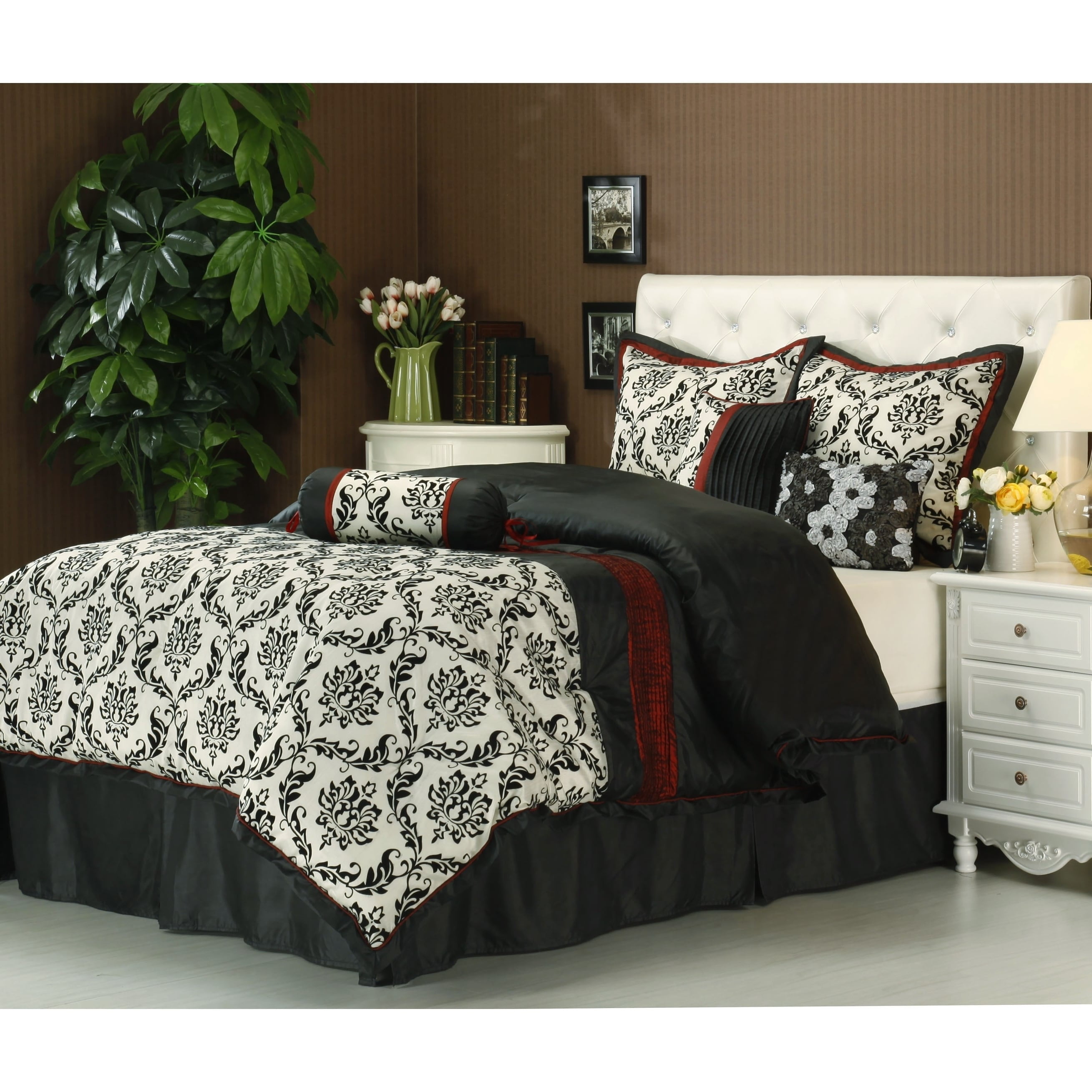Nanshing Hellen 7 Piece Comforter Set Grand Avenue Walmart Com