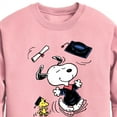 thumbnail image 2 of Peanuts - Snoopy & Woodstock Graduate - Celebration - Toddler & Youth Crewneck Fleece Sweatshirt, 2 of 5
