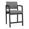 thumbnail image 1 of Lenox Steel Reception Waiting Room Healthcare Hip Chair / Black Steel / Gray, 1 of 5