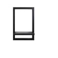 thumbnail image 2 of 2PCS Floating Shelves for Wall, Decorative Wall Shelves Black, Plants Shelf Framed, Square Wall Decor, Art Sconces Artificial Vases Hanging Storage Shelf for Bathroom Living Room Modern Elegant, 2 of 7