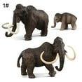 thumbnail image 2 of SPRING PARK Simulation Family Mammoth Elephant Animal PVC Children Model Toy Collector Decor Gift Figurine Education Kids Toy, 2 of 7