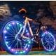 thumbnail image 5 of Luces LED para ruedas de bicicleta Lámpara nocturna para neumáticos de bicicleta en todos los ángulos para máxima seguridad y estilo - 2 luces de colores, 5 of 5
