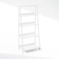 thumbnail image 3 of GCCP 5-Tier 23.6x53.5in White Ladder Shelf Bookcase Engineered Wood For Living Room Home Office, 3 of 5